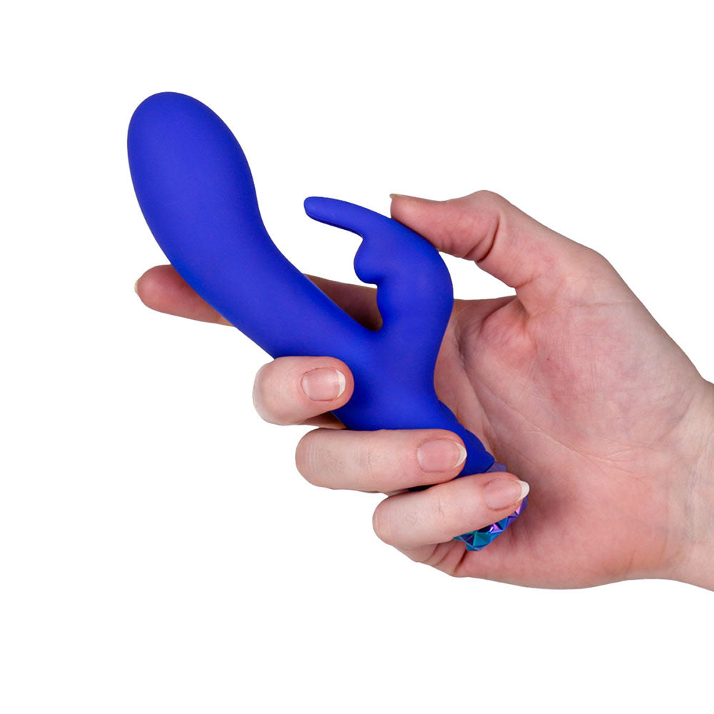 BMS M''Lady Bunny Vibrator - 6 in. - Blue