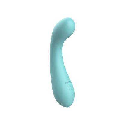 BMS The Swan Curve 6.5 in. Teal Vibrator