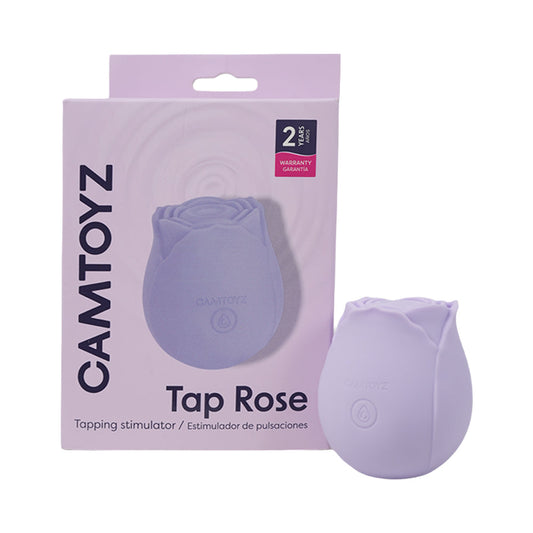 Camtoyz Tap Rose Pulsation Stimulator – Pink