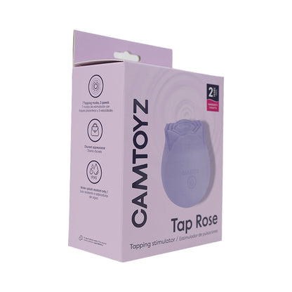 Camtoyz Tap Rose Pulsation Stimulator – Pink