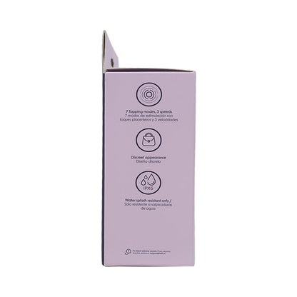 Camtoyz Tap Rose Pulsation Stimulator – Pink