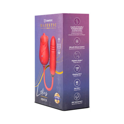 Camtoyz Lotus G-Spot Stimulator – Red