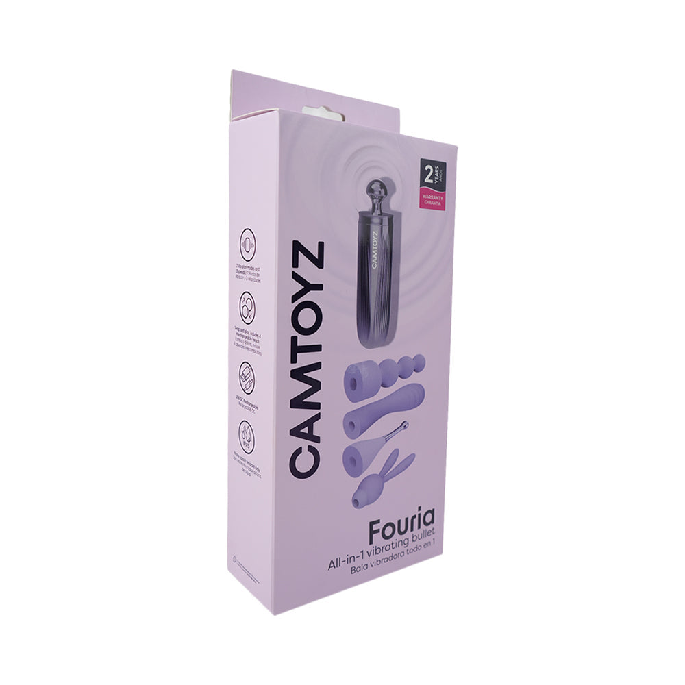 Camtoyz Fouria All-in-One Vibrating Bullet – Black