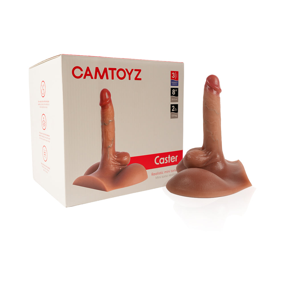 Camtoyz Caster Realistic Torso – Life-like Male Torso Model