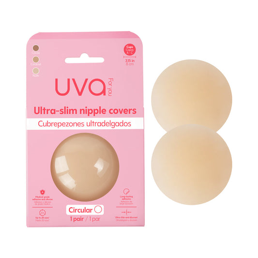 UVA Circular Nipple Covers – Vanilla/Ivory/Beige