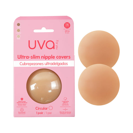 UVA Circular Nipple Covers – Caramel