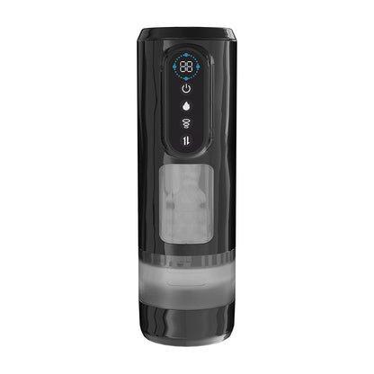 PUMPED Sensurge Automatic Rechargeable Heating Suction Masturbator – Black