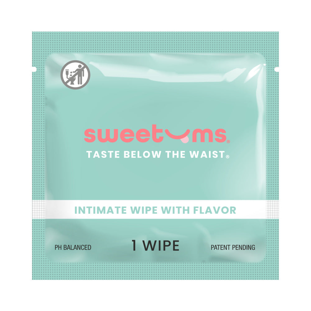 Sweetums Intimate Wipes Sweet Mint Flavor – 10-Pack