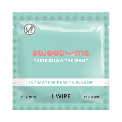 Sweetums Intimate Wipes Sweet Mint Flavor – 10-Pack