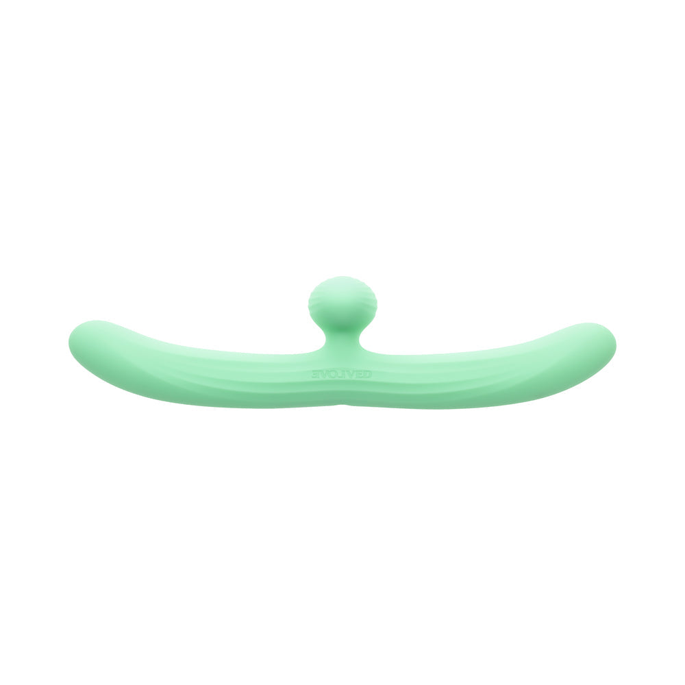 Evolved Meet Me Halfway Double Ended Vibrator – Green