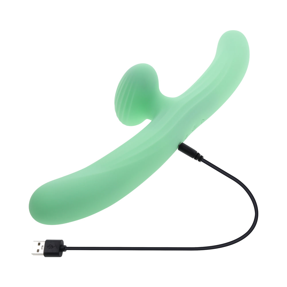 Evolved Meet Me Halfway Double Ended Vibrator – Green