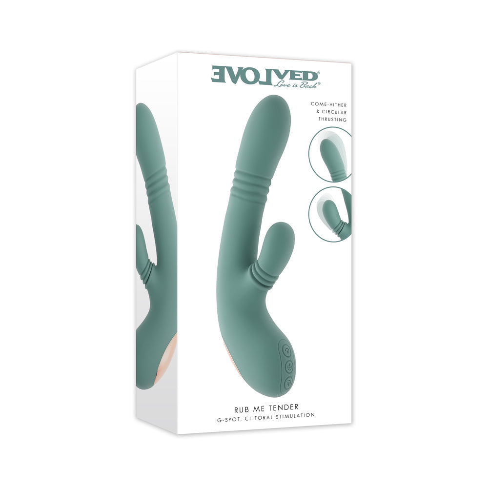 Evolved Rub Me Tender G-Spot Gyration & Thrusting – Green