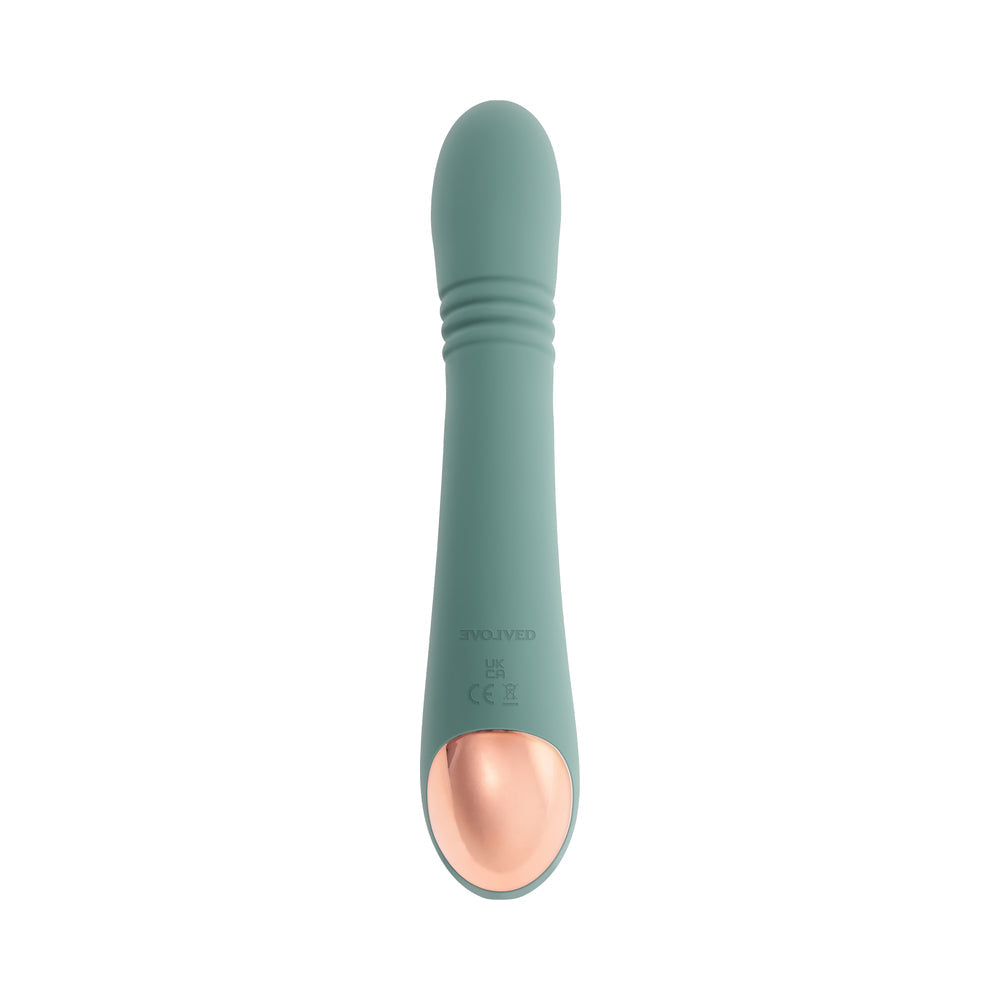 Evolved Rub Me Tender G-Spot Gyration & Thrusting – Green