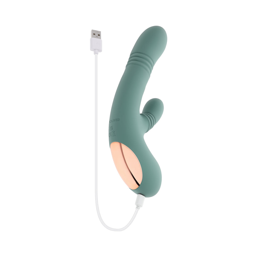 Evolved Rub Me Tender G-Spot Gyration & Thrusting – Green
