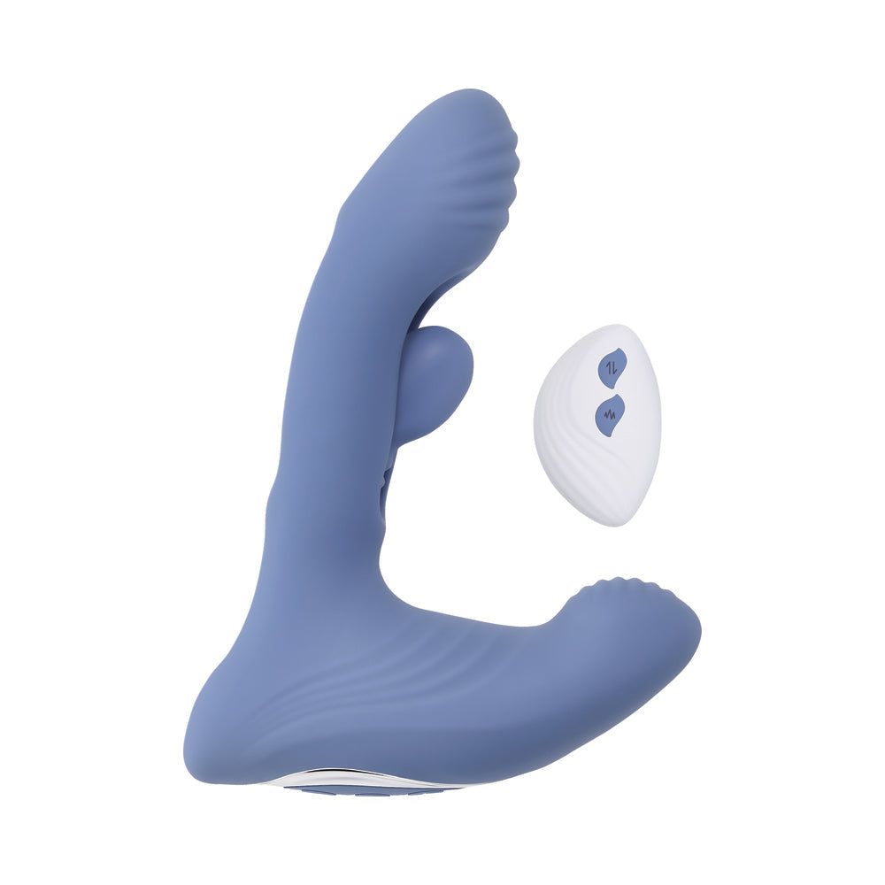 Gender X Flapjack Flapper Dual Stimulator – Blue