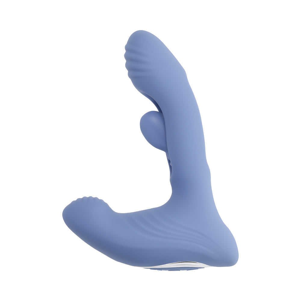 Gender X Flapjack Flapper Dual Stimulator – Blue