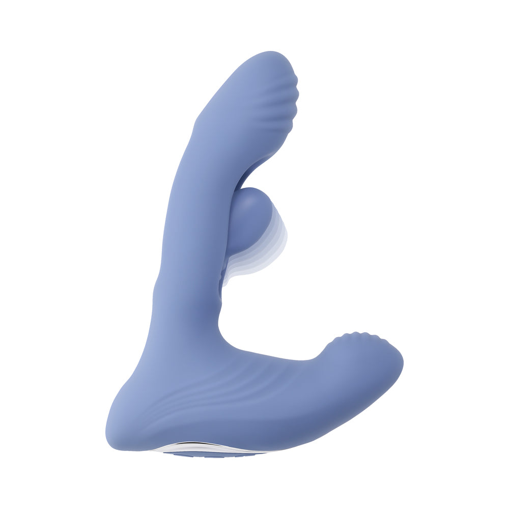 Gender X Flapjack Flapper Dual Stimulator – Blue