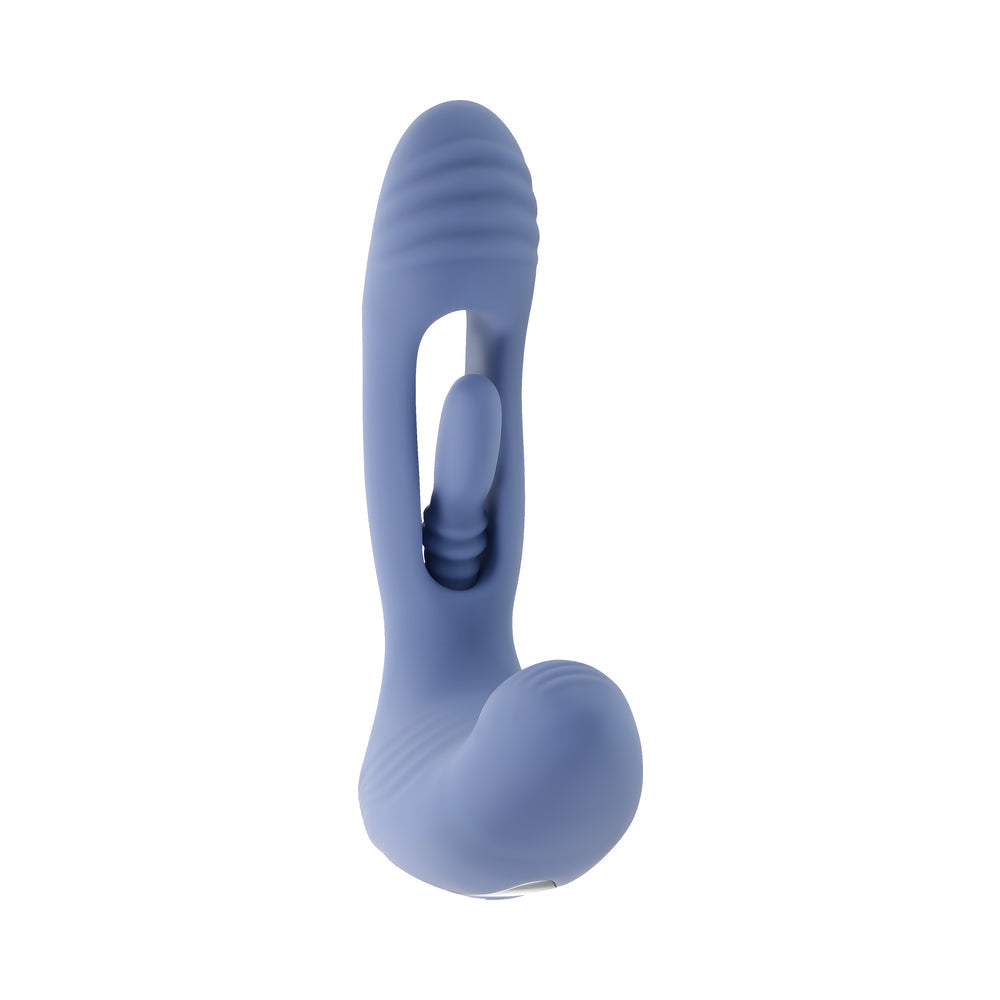 Gender X Flapjack Flapper Dual Stimulator – Blue
