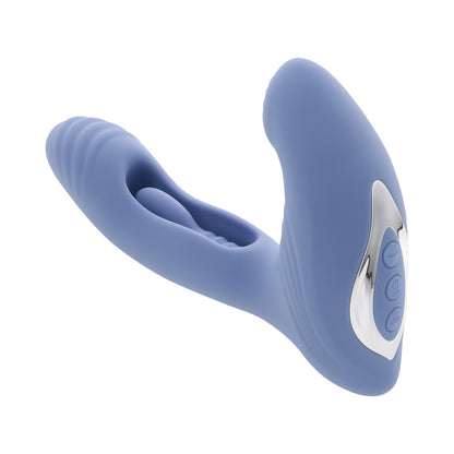 Gender X Flapjack Flapper Dual Stimulator – Blue