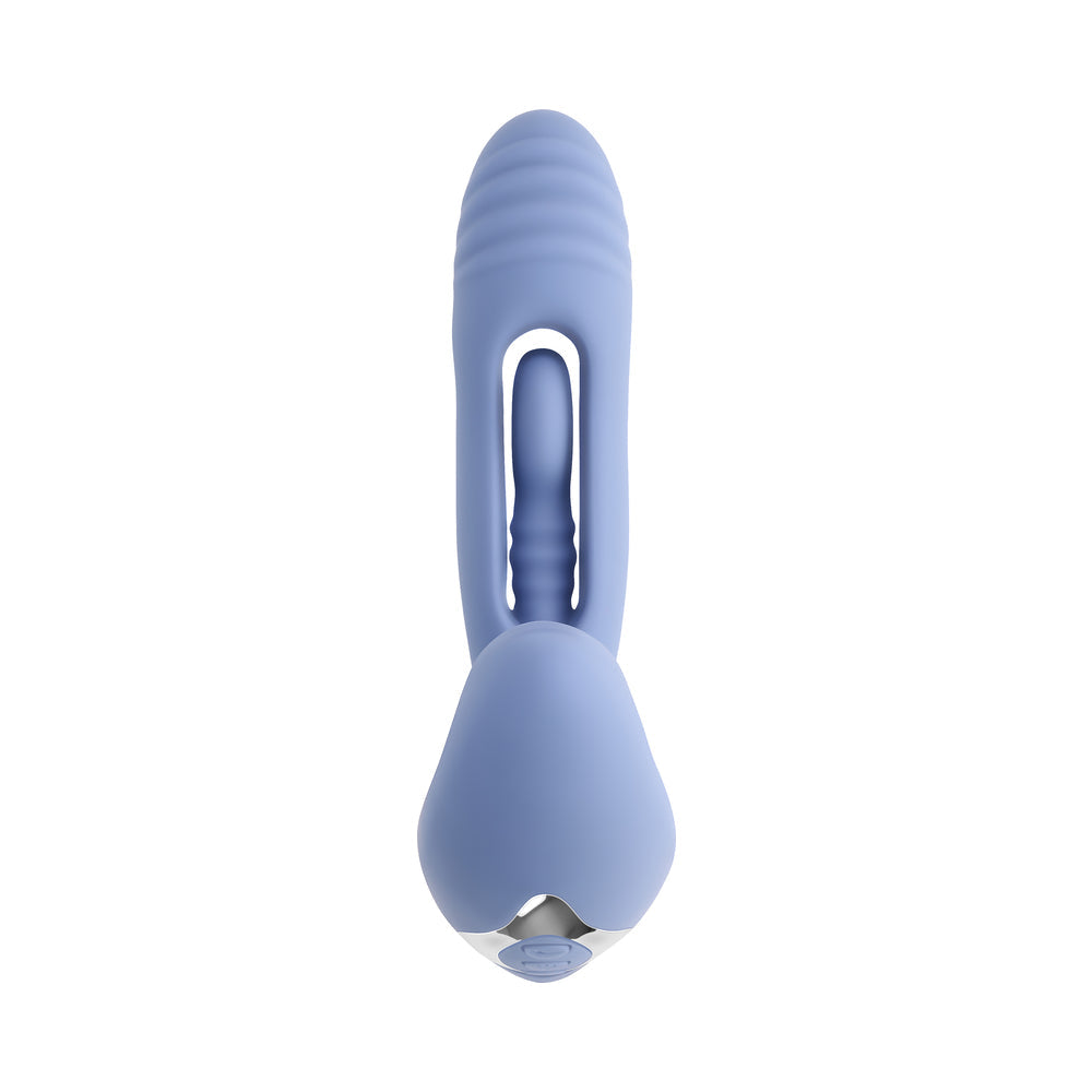 Gender X Flapjack Flapper Dual Stimulator – Blue