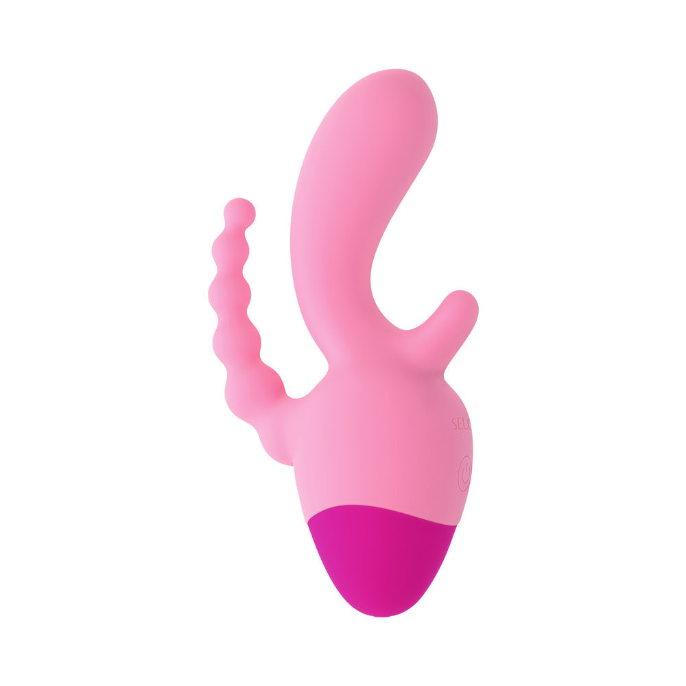 Selopa Game On 3-Point Vibrator – Light Pink