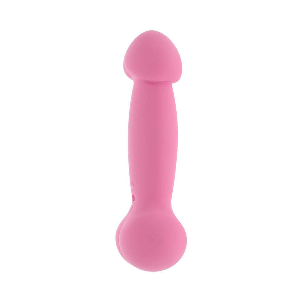 Selopa A Bit Nutty Floppy Phallic Mini Vibrator – Light Pink
