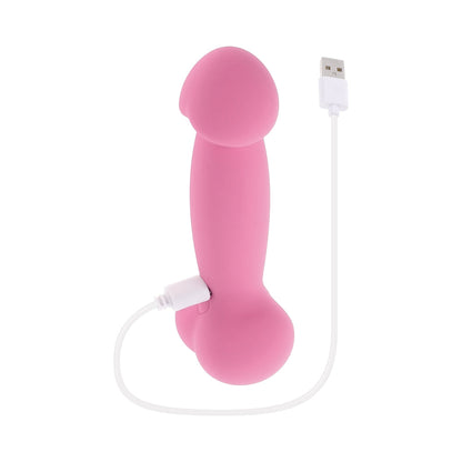 Selopa A Bit Nutty Floppy Phallic Mini Vibrator – Light Pink