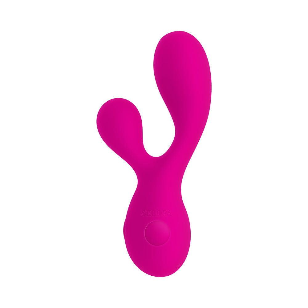 Selopa My Buddy Floppy Mini Dual Vibrator – Light Pink