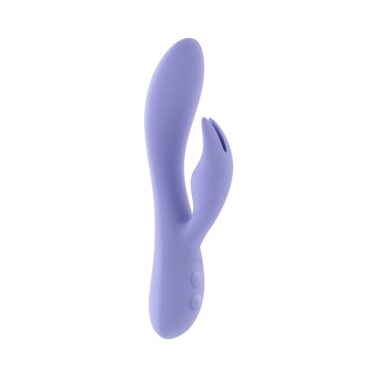 Selopa Purple Craze Dual Vibe with Ear-Shaped Stimulator - Purple