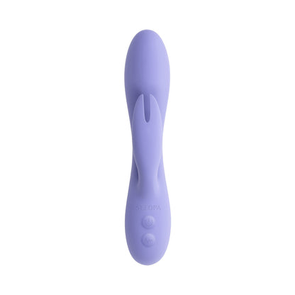 Selopa Purple Craze Dual Vibe with Ear-Shaped Stimulator - Purple
