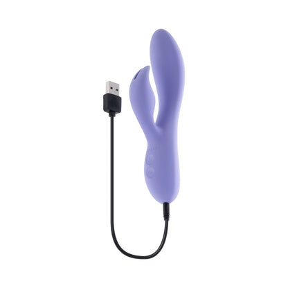 Selopa Purple Craze Dual Vibe with Ear-Shaped Stimulator - Purple