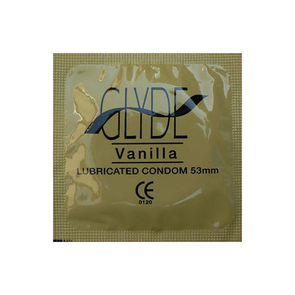 GLYDE Ultra Organic Vanilla Flavored Condom – Ultra-Thin, Medium Size