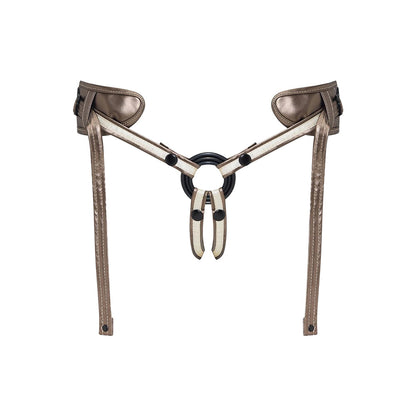 Lovely Planet Strap-On-Me Leatherette Harness Desirous