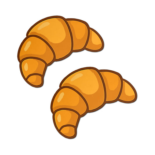 Pastease Warm Buttery Croissant Breast Pasties – Playful Food-Inspired Design