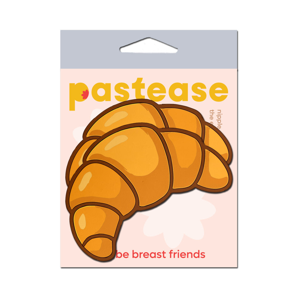 Pastease Warm Buttery Croissant Breast Pasties – Playful Food-Inspired Design