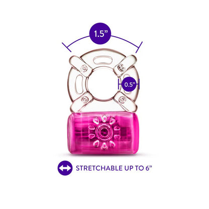 Blush Play With Me Pleaser Rechargeable C-Ring – Pink