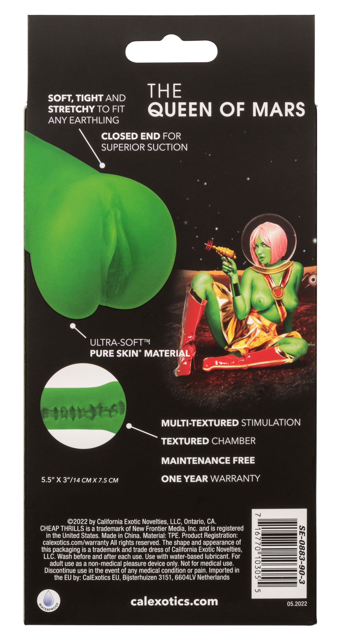 Cheap Thrills Queen of Mars Stroker – Green
