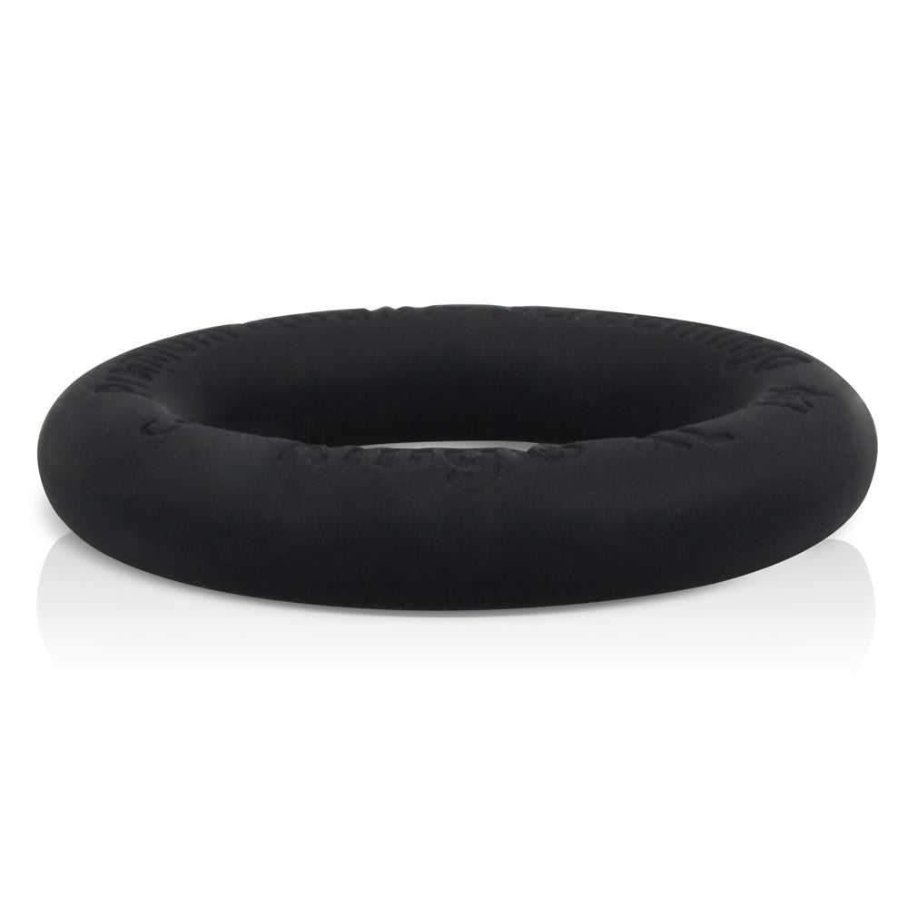 Screaming O RingO Ritz XL Cockring – Black – Liquid Silicone – Body-Safe