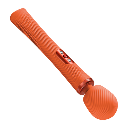 Fun Factory VIM Massager – Orange – Multi-Speed Rechargeable Vibrator