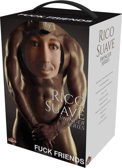 Hott Products Rico Suave Inflatable Love Doll with Realistic Features – Beige
