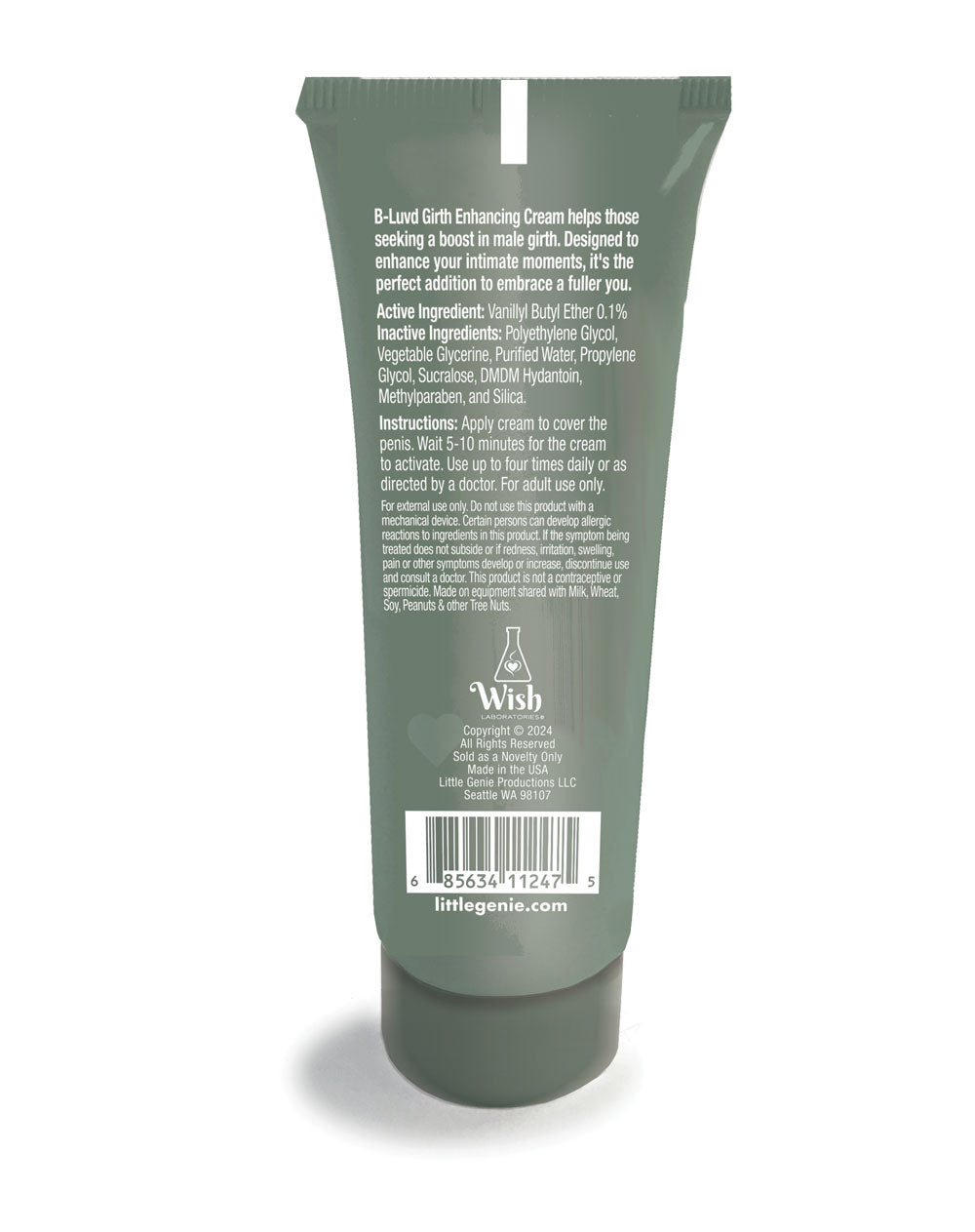 B-Luvd Girth Enhancing Cream 2oz – Male Enhancement Cream