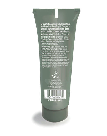 B-Luvd Girth Enhancing Cream 2oz – Male Enhancement Cream