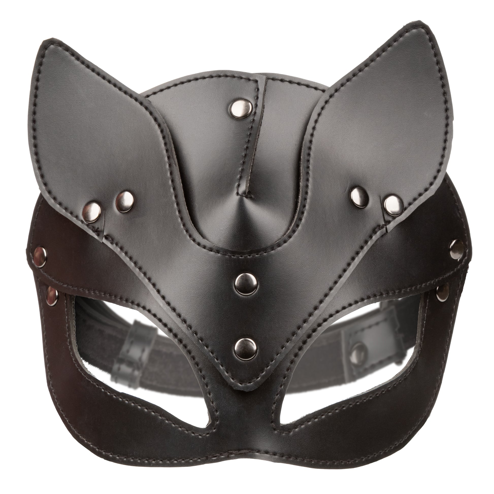 CalExotics Euphoria Collection Cat Mask – Black – Adjustable with Secure Buckle