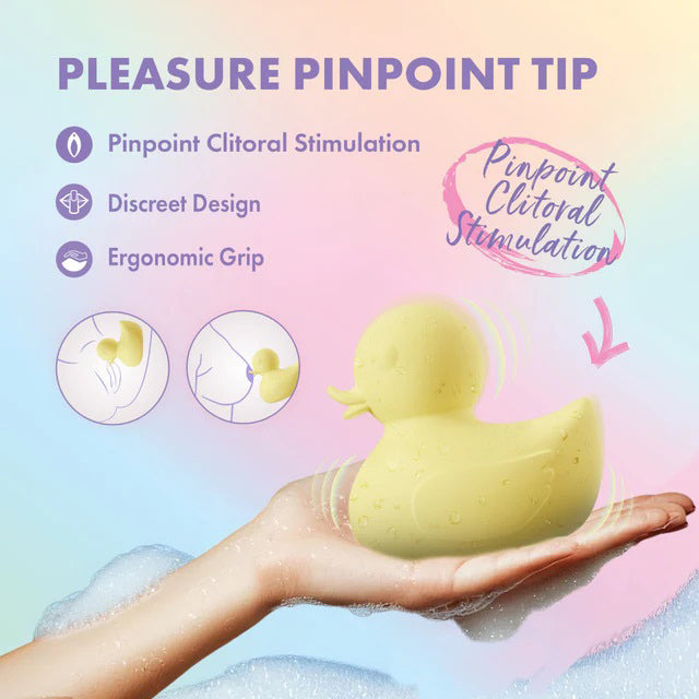 Blush Splash Mini Vibrator – Yellow – 10 Vibration Modes
