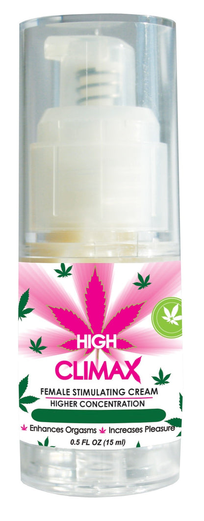 High Climax Female Stimulating Cream - Enhances Orgasms - 0.5 Fl. Oz.