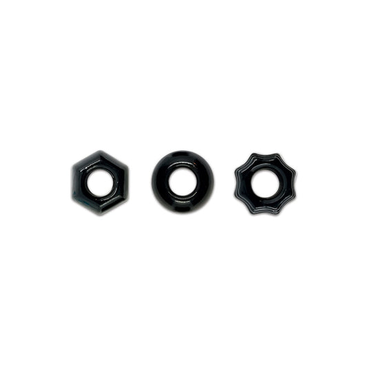 Renegade Chubbies Stackable Rings – Black