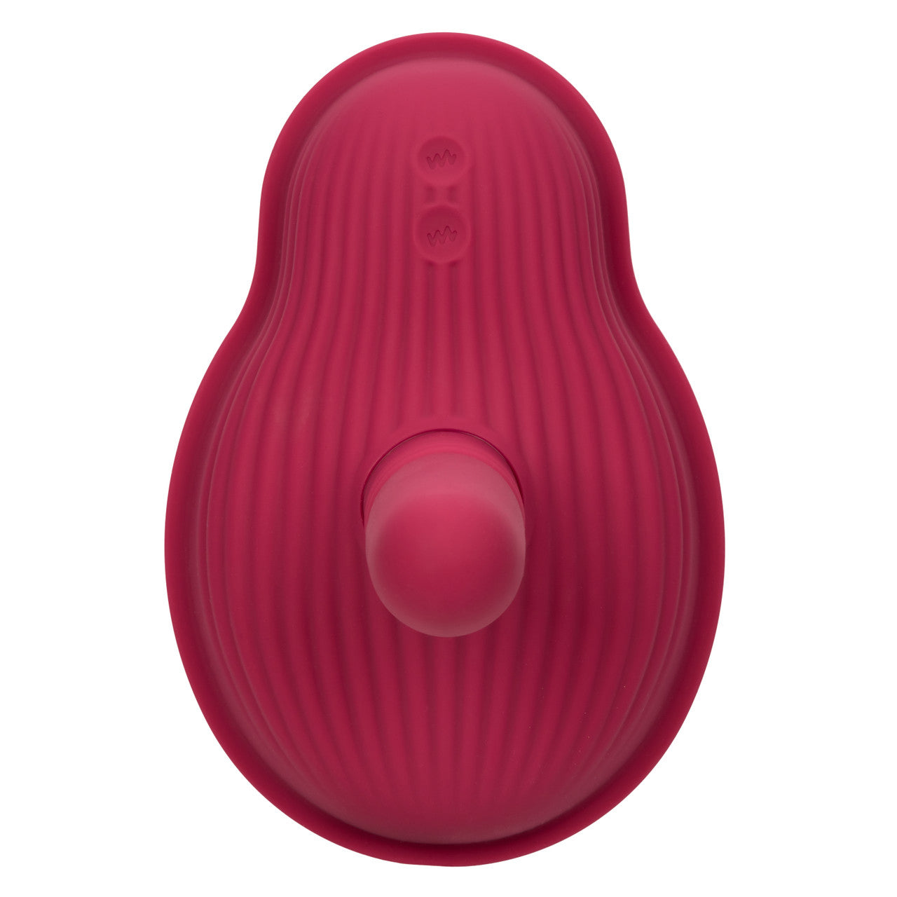 CalExotics Dual Rider Remote Control Massager – Red – Thrusting and Vibrating