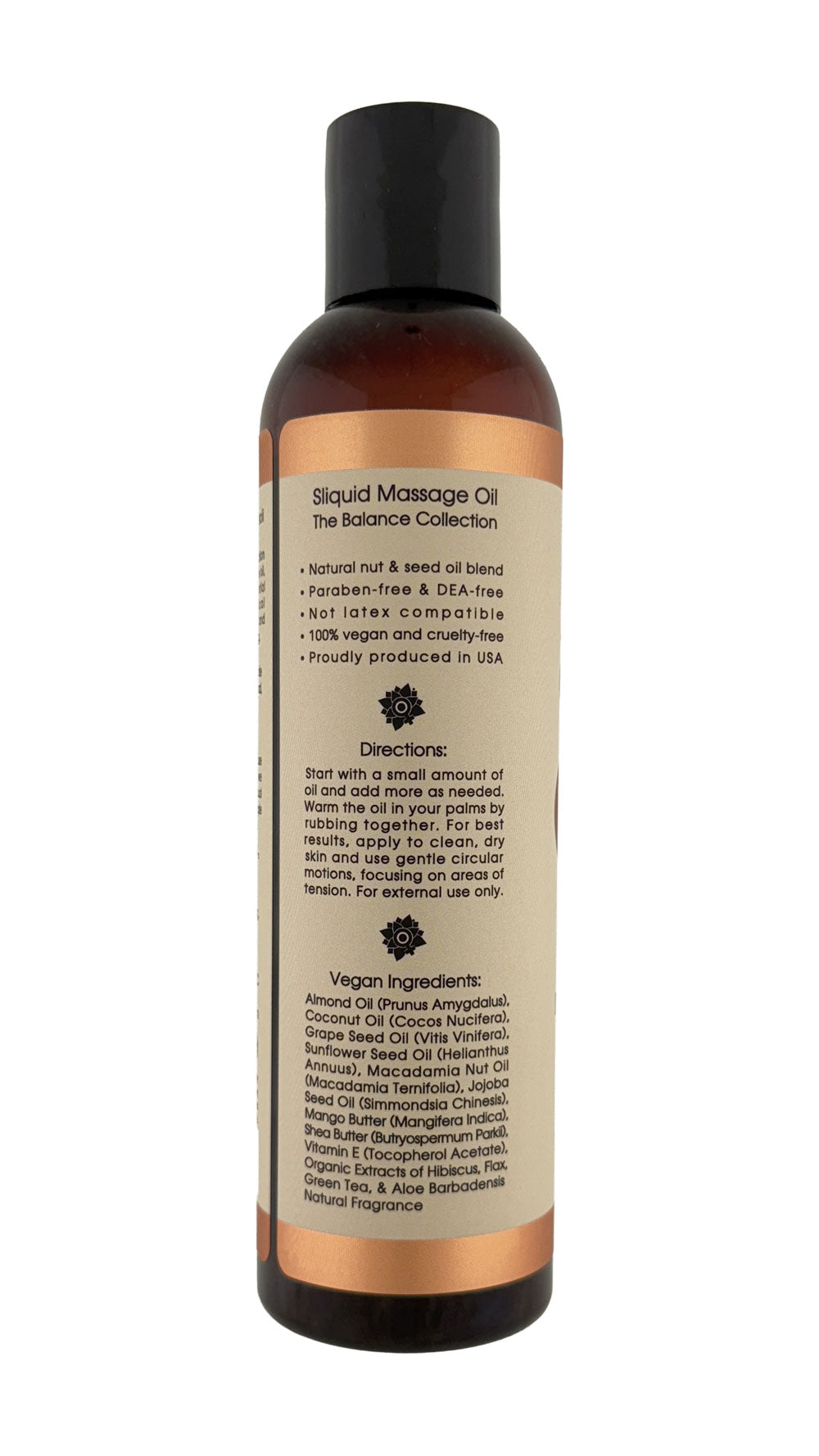 Balance Massage Citrus Neroli Massage Oil - 8.5oz - Natural and Vegan