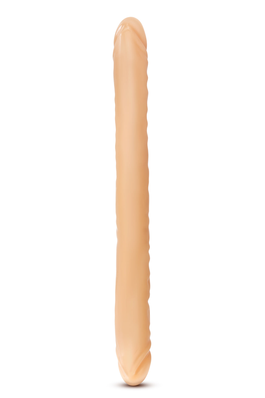 Blush B Yours 18 Inch Double Dildo - Beige - Realistic and Flexible