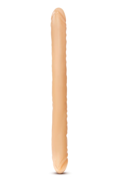 Blush B Yours 18 Inch Double Dildo - Beige - Realistic and Flexible